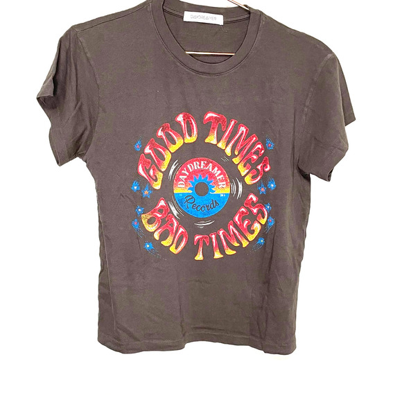 Daydreamer Good Times Bad Times Tour Tee Record Chest Size Extra Small - Picture 1 of 6